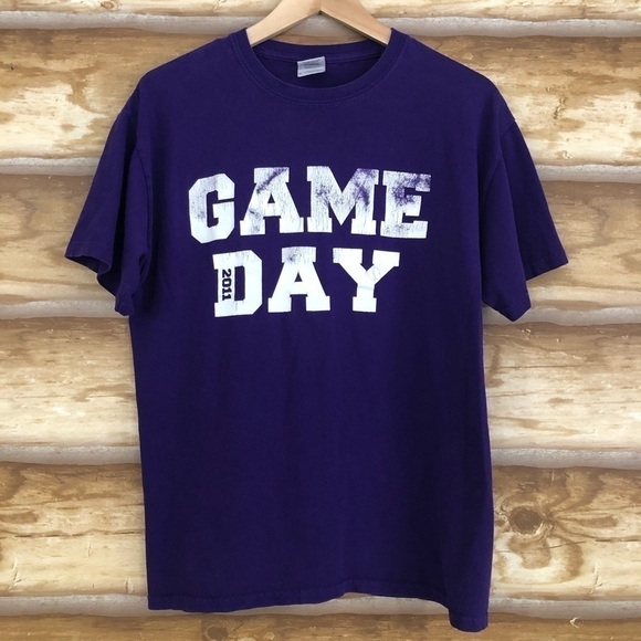 UST Tappin Bennies Unauthorized University of St. Thomas GAME DAY tee size M - Picture 2 of 11